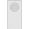 Ekena Millwork Standard Foster Bullseye Plinth Block with Beveled Edge, 4"W x 8"H x 1"P PBP040X080X100FOS03 - alternate 4